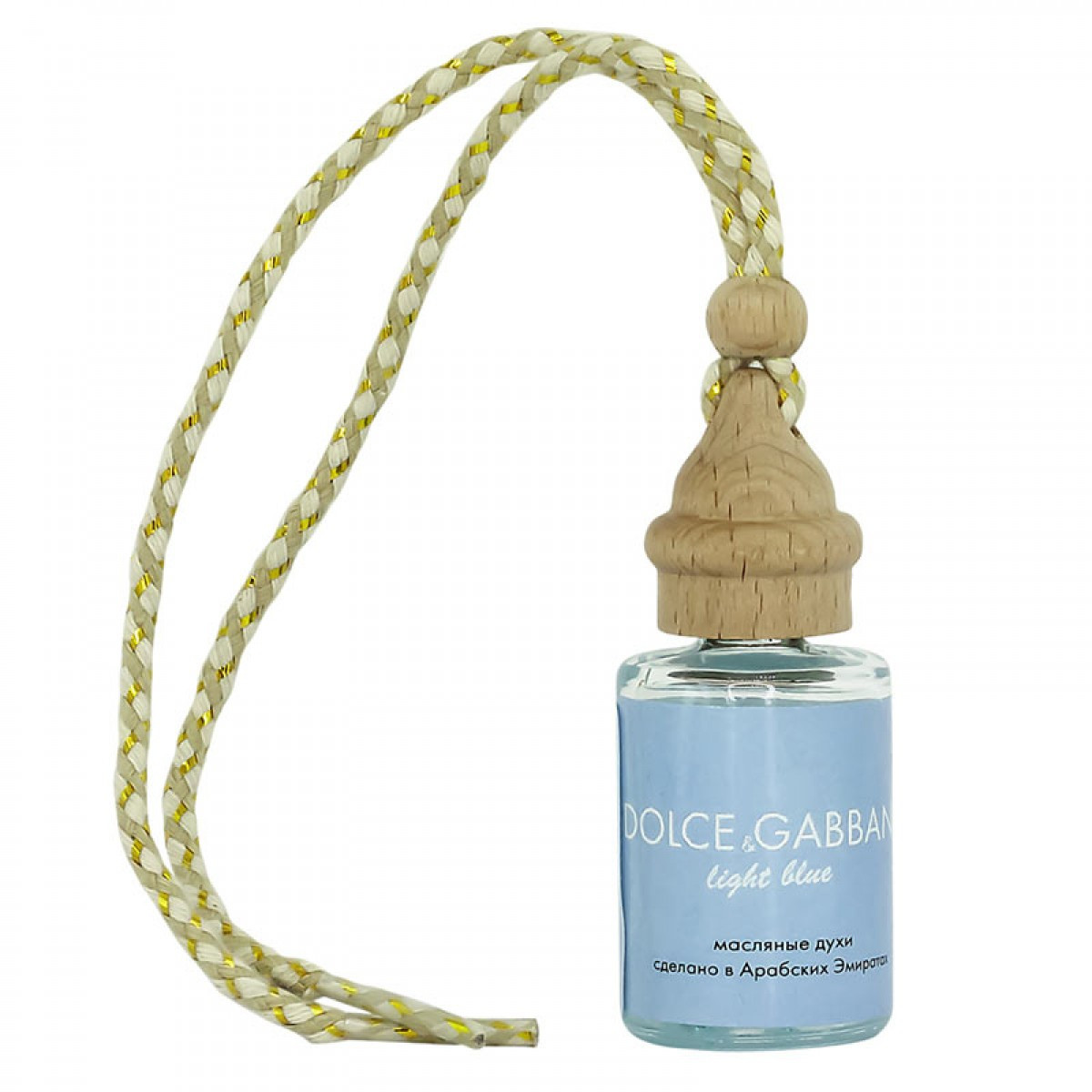 446480901_w640_h640_aromatizator-d-and-g-dolce Ароматизатор D&G Dolce & Gabbana Light Blue / 12 ml — изображение 1