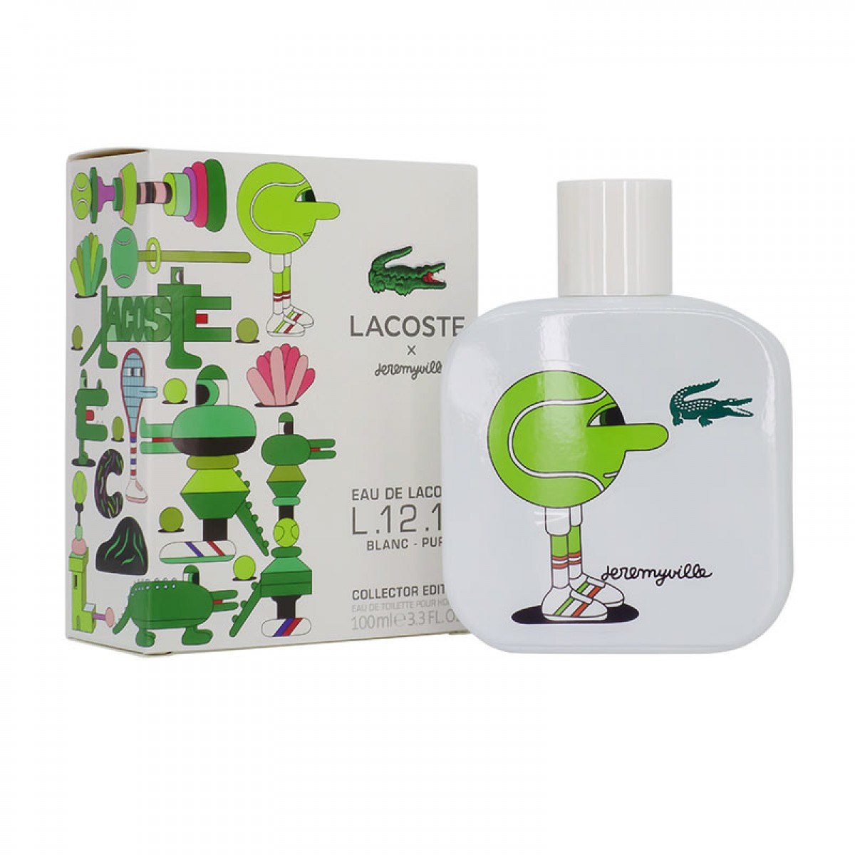 452210475_w640_h640_lacoste-l1212-blanc Lacoste L.12.12 Blanc Pure Collector Edition Pour Homme x Jeremyville / 100 ml — изображение 1