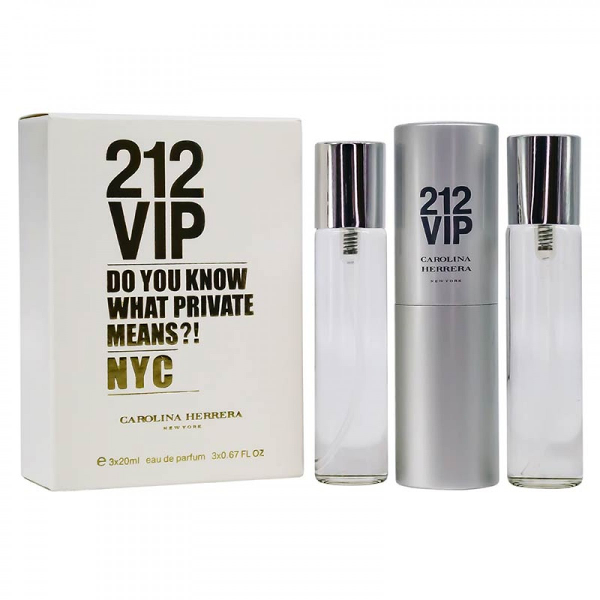 457884835_w640_h640_parfyumernyj-nabor-carolina Парфюмерный набор Carolina Herrera 212 VIP Women / edp 3*20 ml — изображение 1